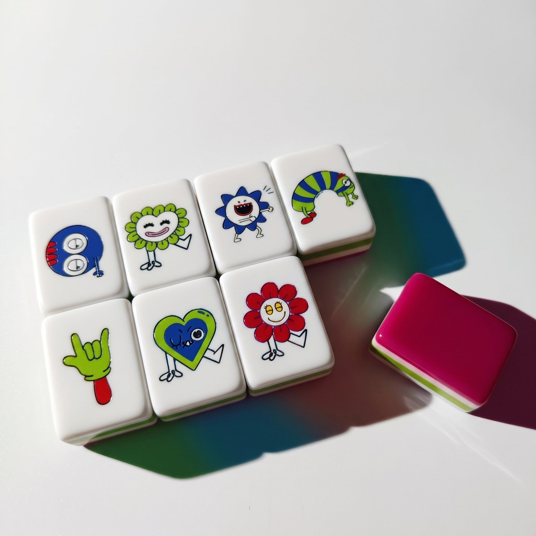 Heartbeat Club Mahjong Tiles