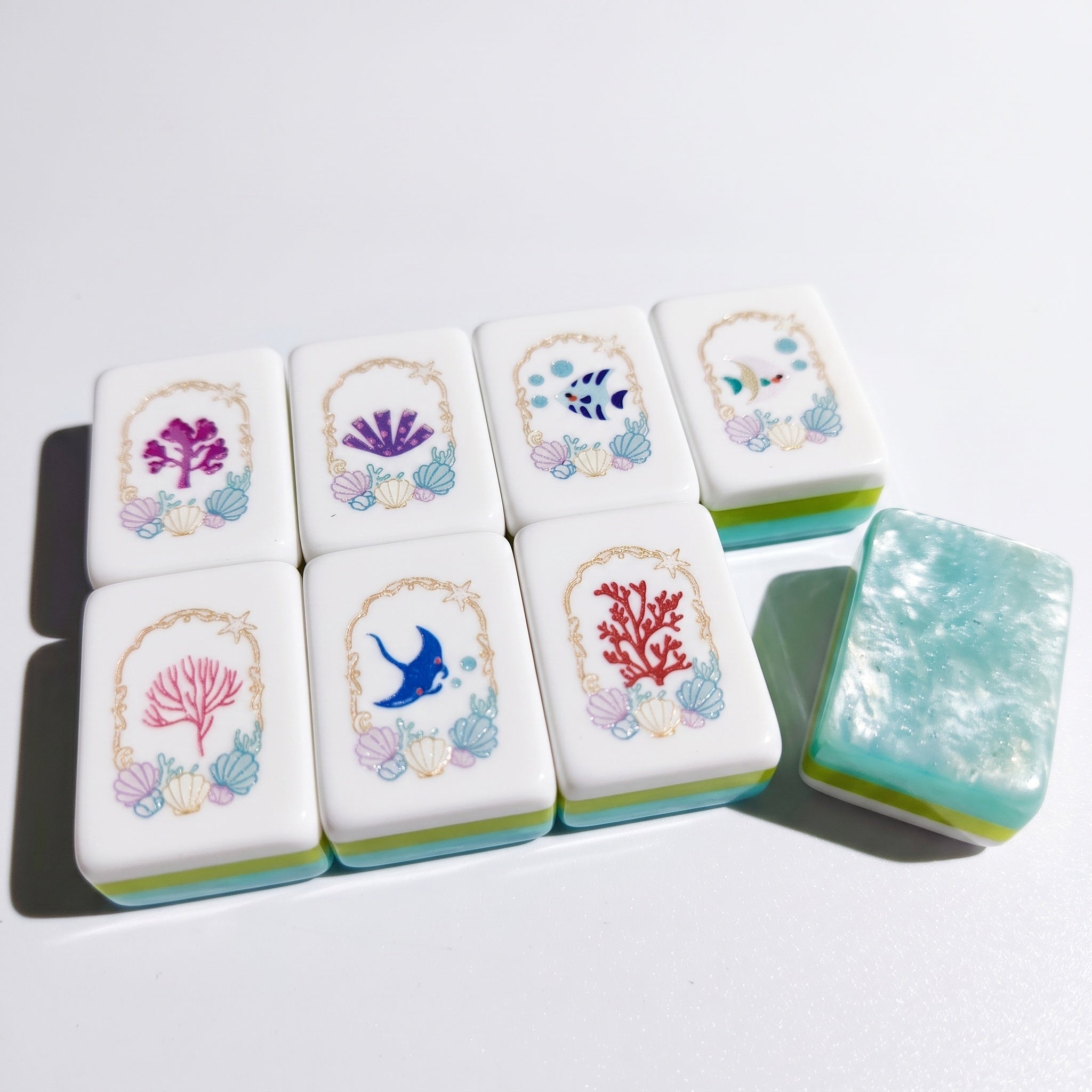 Tropical Balad Mahjong Tiles