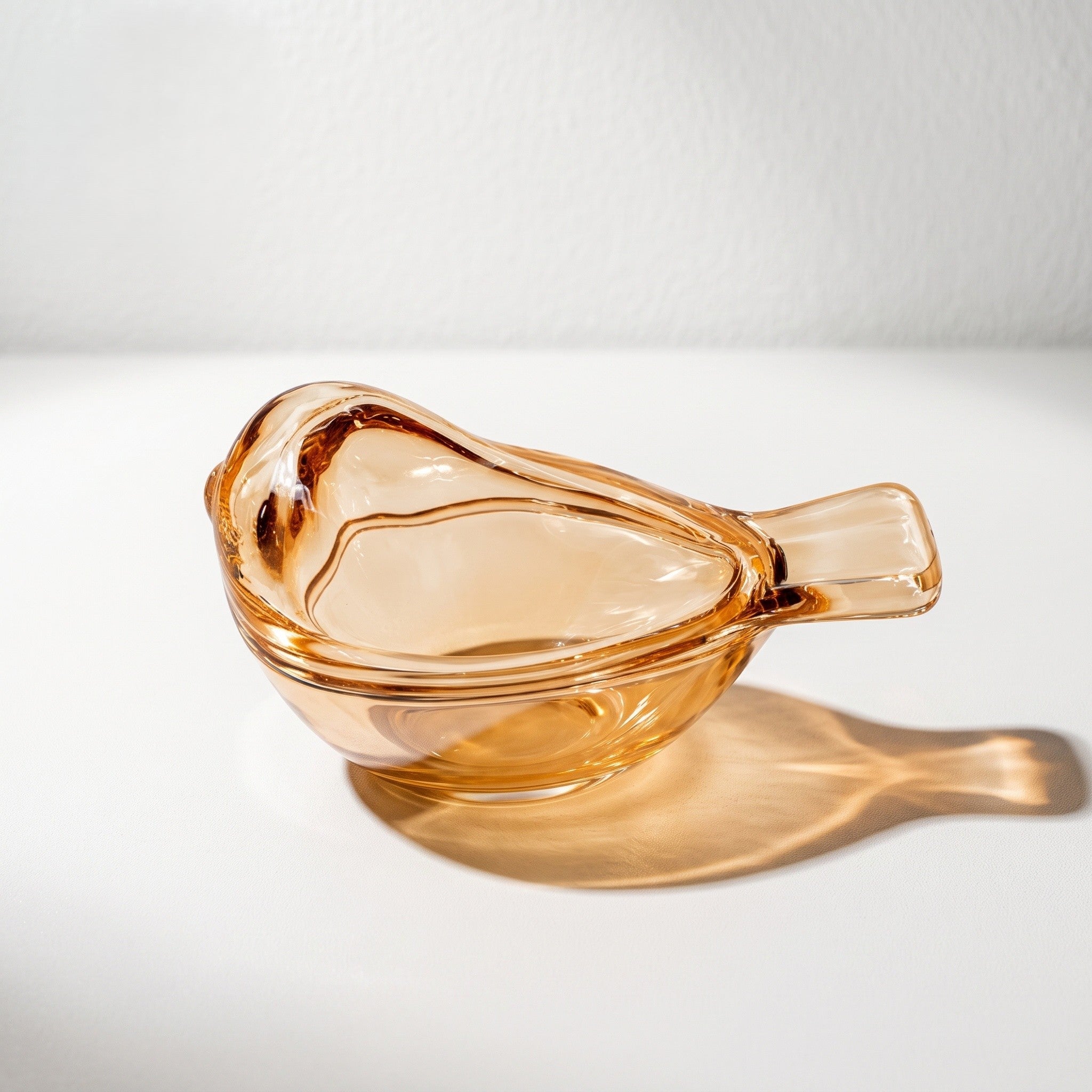 Songbird Dice Dish golden amber