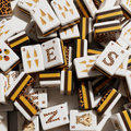 Wild Leopard Mahjong Tiles