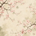 Cherry Blossom Mahjong Mat