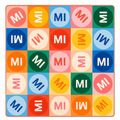 Pop Color Mosaic Design