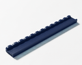 Scalloped Wood Tile Rack Set — Navy