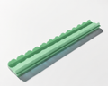 Scalloped Wood Tile Rack Set — Mint